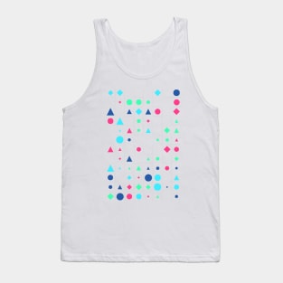 Amazing Geometric Animated Shape Pattern #2 Tank Top